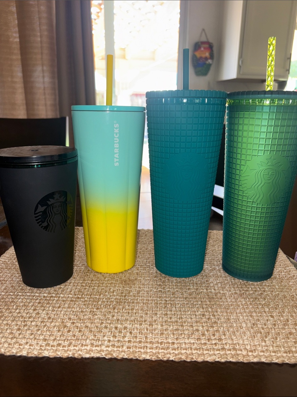 Starbucks tumblers